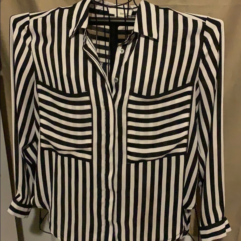 Sans Souci Striped  Blouse